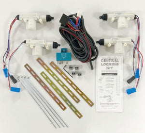4 Door Universal Central locking kit With remote entry